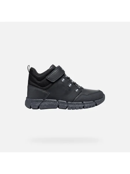 Black boys ankle boots Geox Flexyper B Abx Boys čierna
