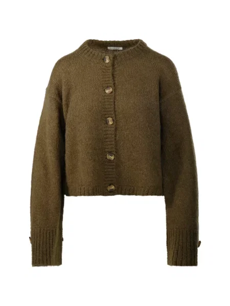 Cardigan By Malene Birger tricotate verde