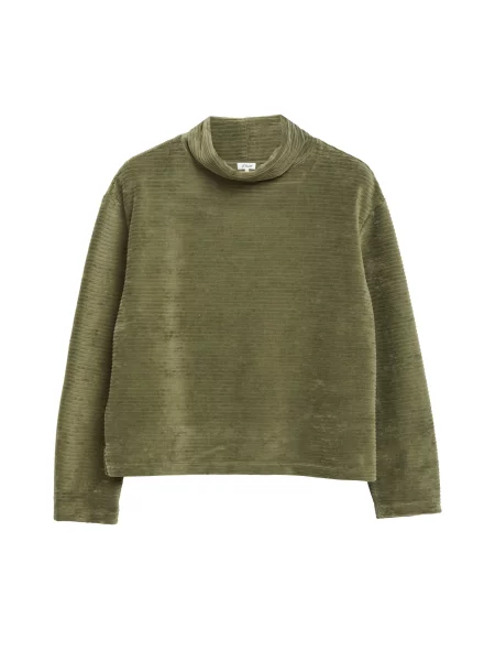 S.Oliver Sweater majica maslinasta