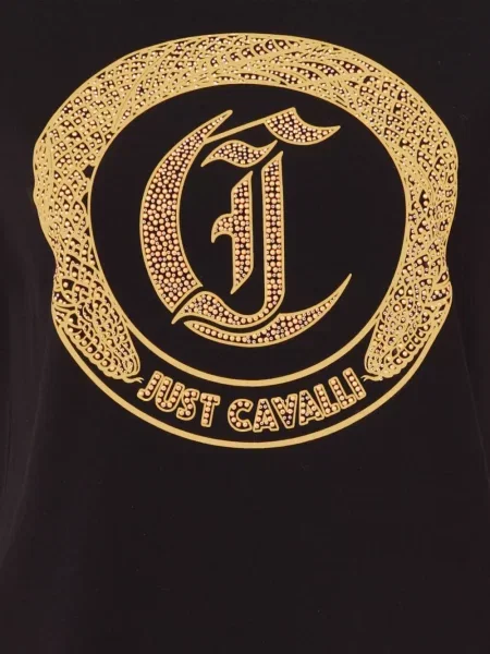 Koszulka Just Cavalli czarna