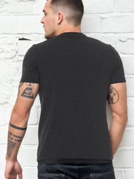 Tricou Dewberry cu decolteu în V gri