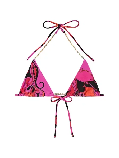 Top Pucci cu imagine roz