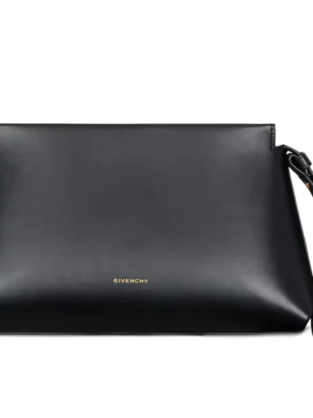 Geantă plic Givenchy din piele negru