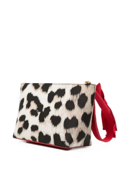 Geantă plic Givenchy cu imagine cu model leopard