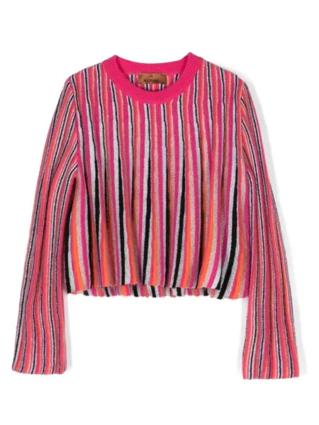 Sweter dziecięcy Missoni różowy
