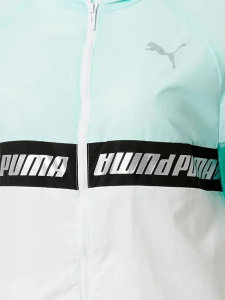 Geacă Puma cu autograf albastru