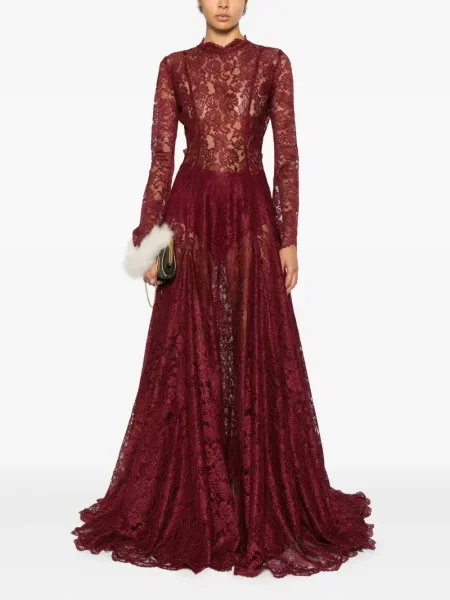 Rochie maxi Miau By Clara Rotescu de costum roșu
