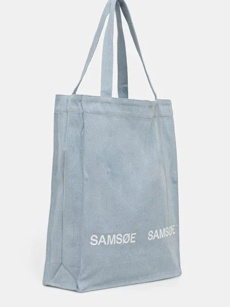 Samsoe Samsoe torba jeans SALUCA modra