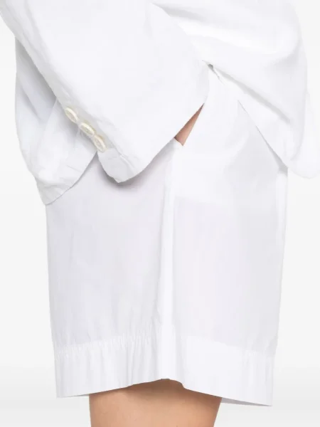 Pantaloni scurți Marc O'polo plisate alb