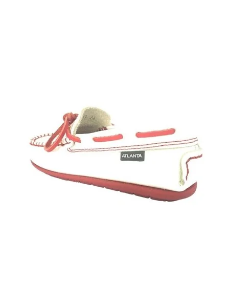 Pantofi Atlanta Mocassin roșu