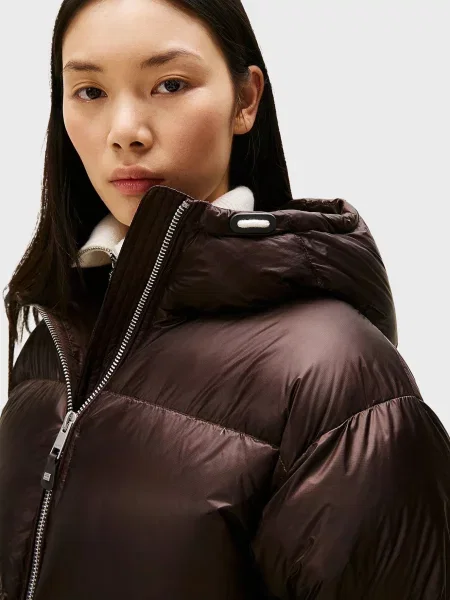 Пуховик Tommy Hilfiger коричневий