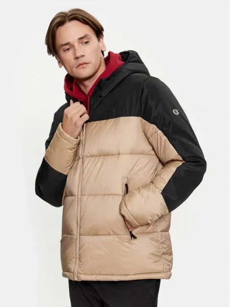 Champion Geacă Hooded Jacket bej