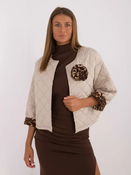 Geacă Fashionhunters bej