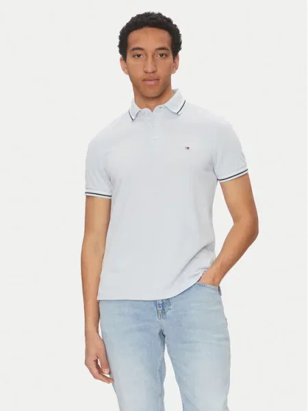 Tommy Hilfiger Polokošile Seasonal Světle modrá