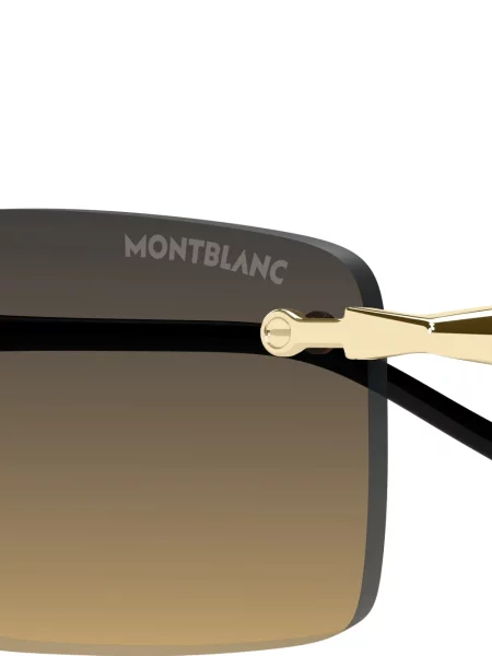 Слънчеви очила Montblanc златисто