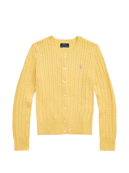 Dětské kardigan Polo Ralph Lauren žlutý