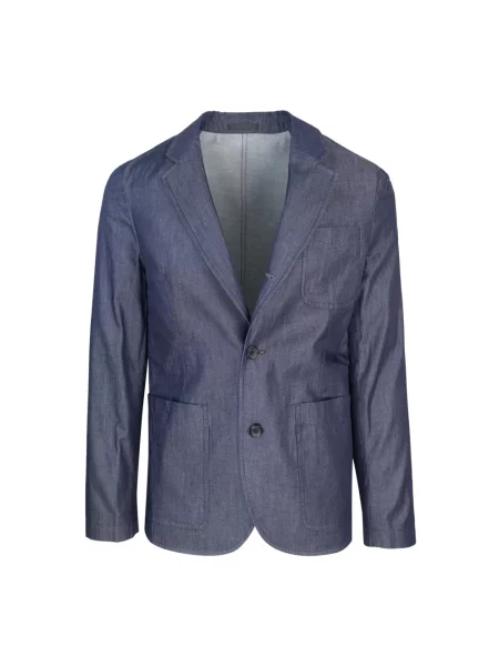 PS By Paul Smith Kurtki Mężczyzna XL Blezer z Trzema niebieski