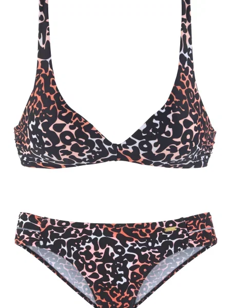 BUFFALO Costum de baie două piese / mai multe culori negru