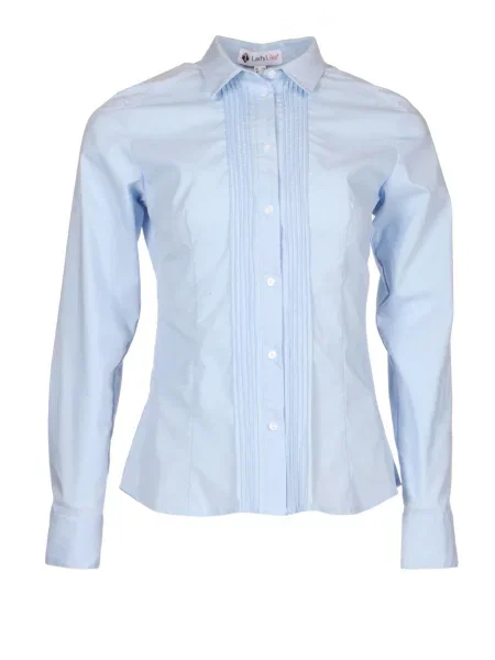 Блуза LadyLike текстиль блакитний