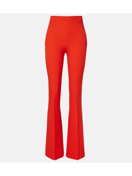 Pantaloni Safiyaa evazate roșu