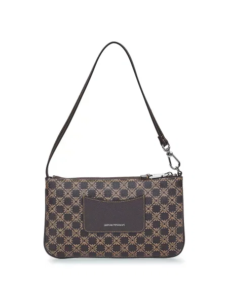 Geantă Emporio Armani maro
