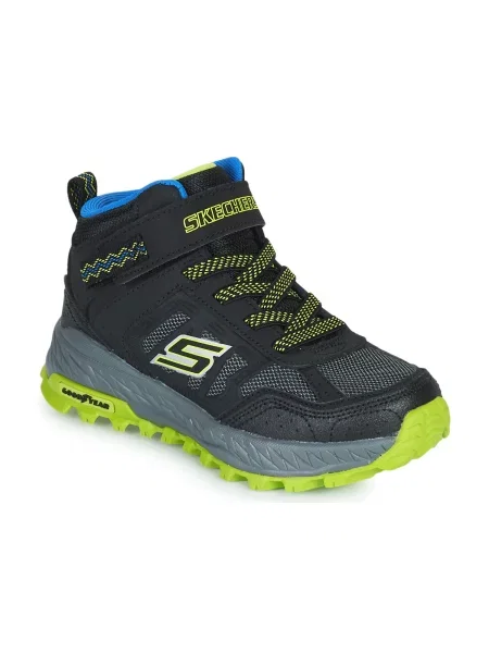 Členkové topánky Skechers čierna