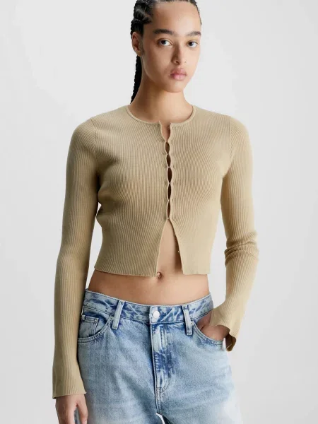 Кардиган Calvin Klein Jeans бежевий