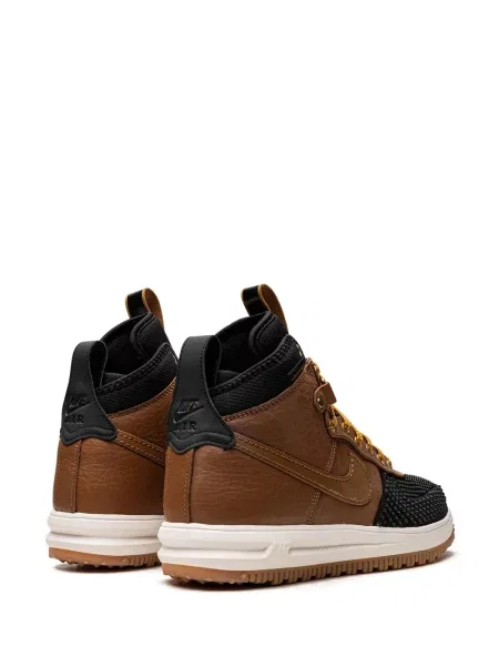 Běžecké fleecové tenisky Nike NikeCourt s potiskem hnědé
