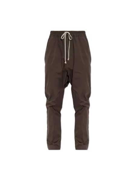 Spodnie Rick Owens brązowe