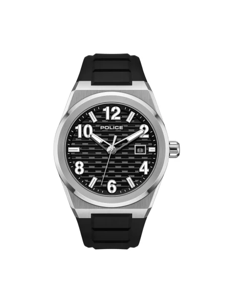 POLICE Analogové hodinky Date watch Preike' černá