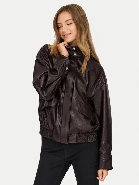 ONLY Куртка зі штучної шкіри Julia коричневий