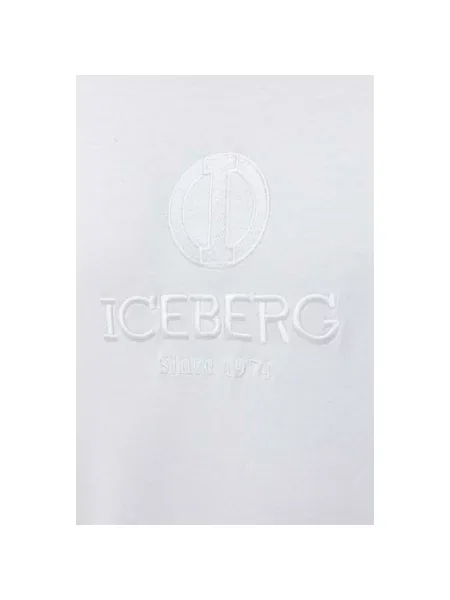 Koszulka Iceberg z logo biała