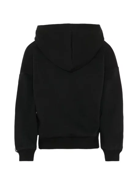Bluza z kapturem dziecięca Adidas czarna