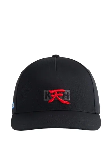 Șapcă Kith din țesătură twill negru