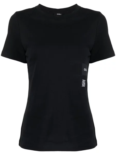 Tričko Goen.j s potiskem černé