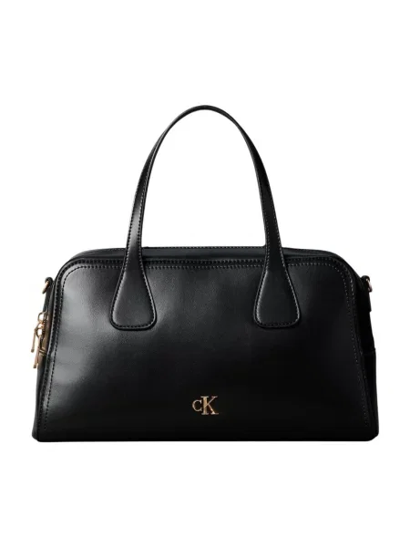 Calvin Klein torebka crossbody z imitacji skóry czarna