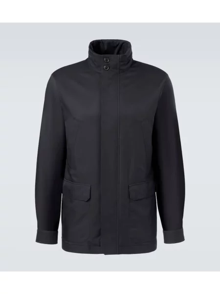 Twill dzseki Zegna kék