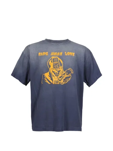 Grafic tricou Saint Mxxxxxx cu imagine albastru
