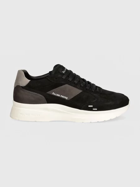 Superge iz semiša Filling Pieces Jet Runner črna