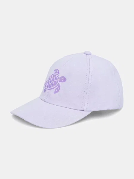 Vilebrequin baseball kapa lanena vijolična
