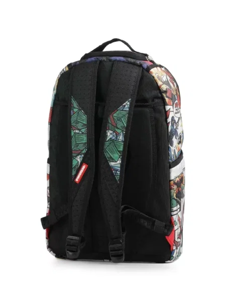 Rucsac Sprayground retro alb