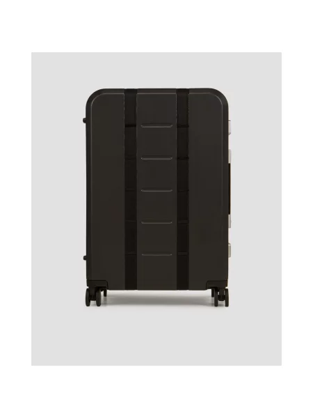 Walizka Db w kratę czarna