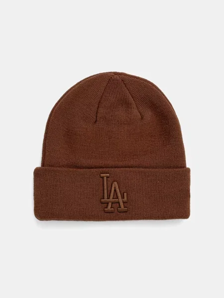 New Era Essential Los Angeles Dodgers téli sapka sötét gesztenyebarna/sötét őszi. Méret: OS barna