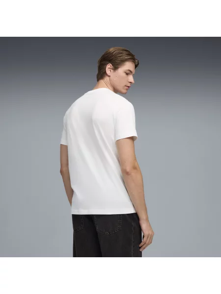 PUMA koszulka Circular z grafiką Odzież S biały