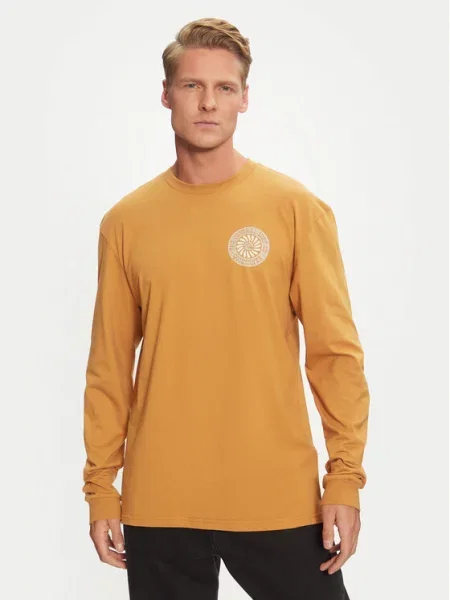Quiksilver Majica z dolgimi rokavi Bloom Cycle rjava