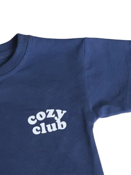Dětské tričko Cozy Crew Club modré