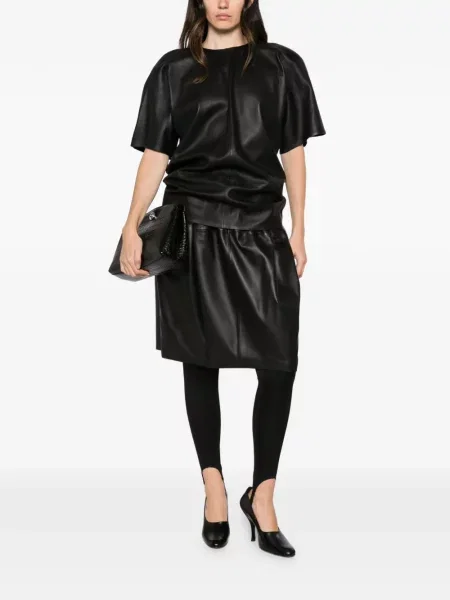 Top Toteme din piele negru
