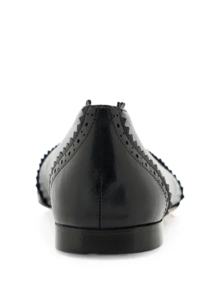 Μπαλαρίνες Jimmy Choo με κορδόνια με δαντέλα μαύρο