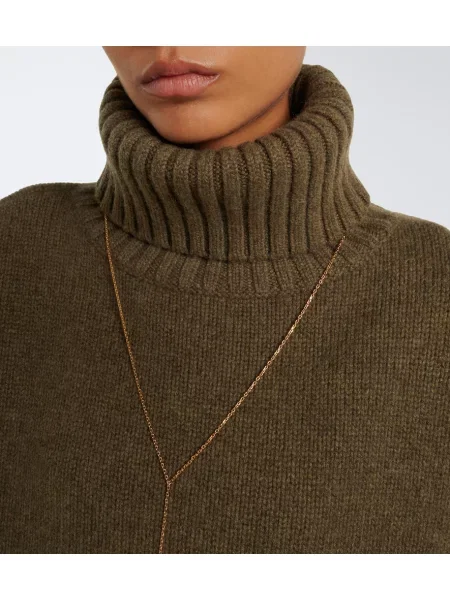 Pulover Extreme Cashmere din cașmir verde