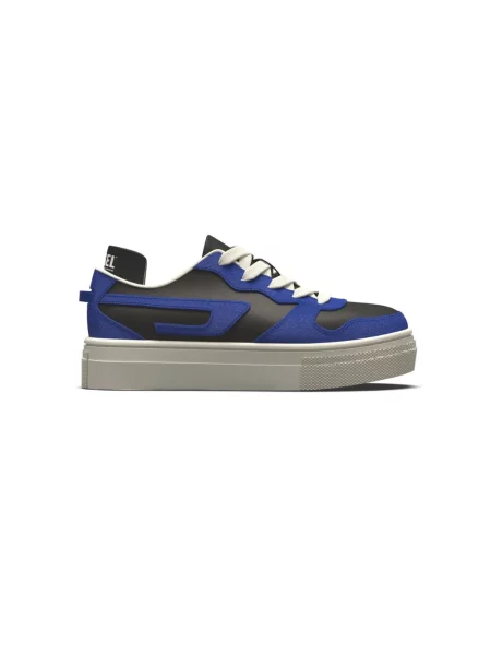 Sneakersy dziecięce Diesel niebieskie